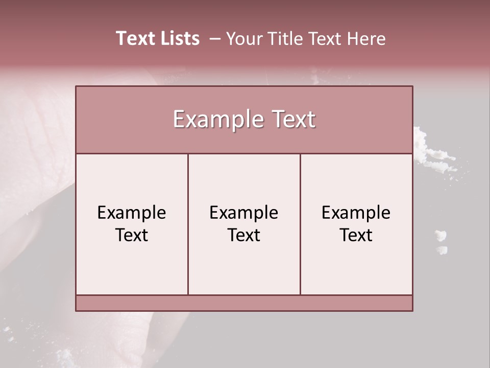 Razor Abuse Drug PowerPoint Template