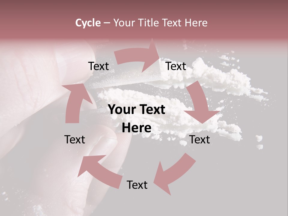 Razor Abuse Drug PowerPoint Template