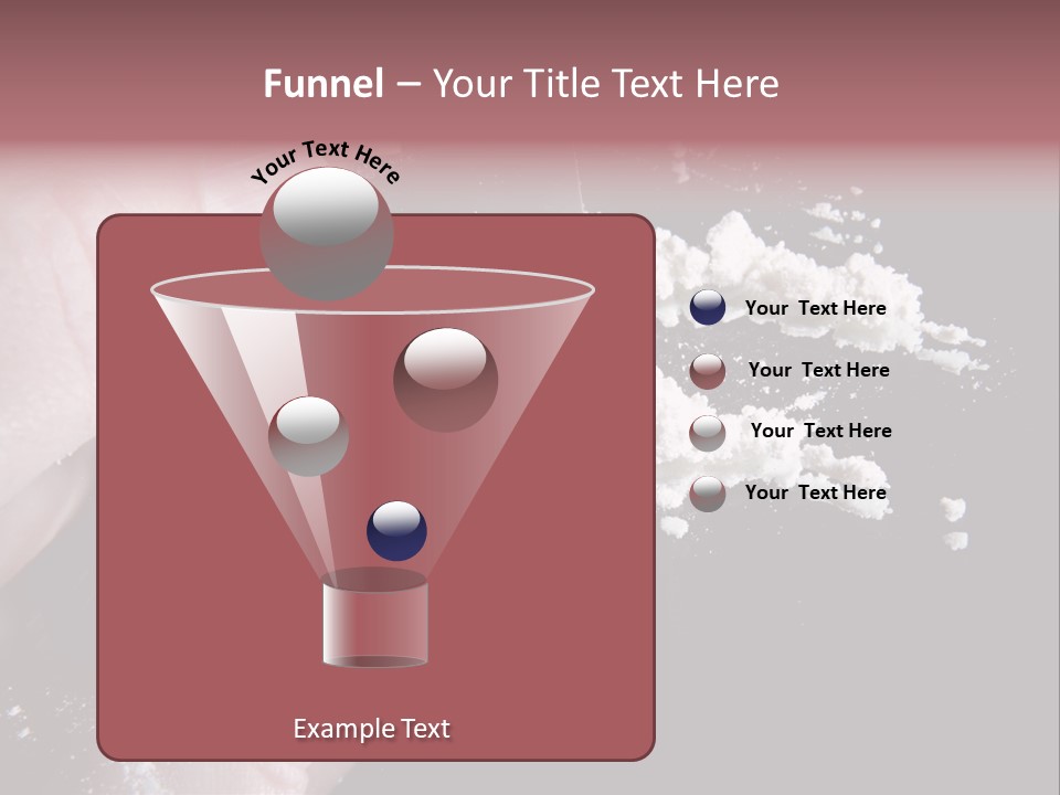 Razor Abuse Drug PowerPoint Template