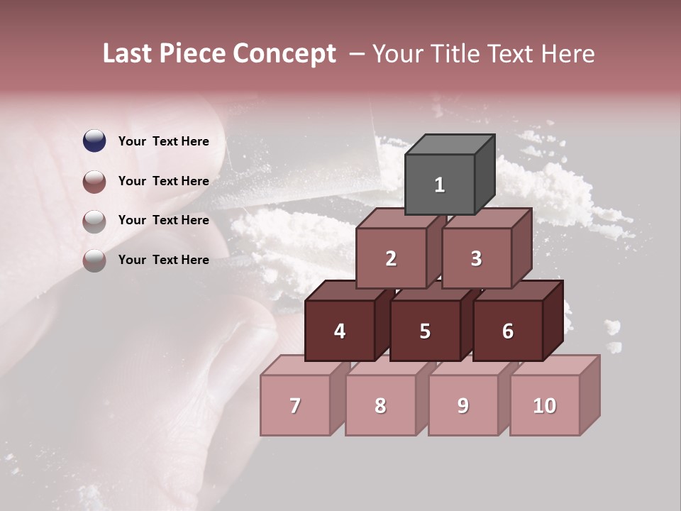 Razor Abuse Drug PowerPoint Template
