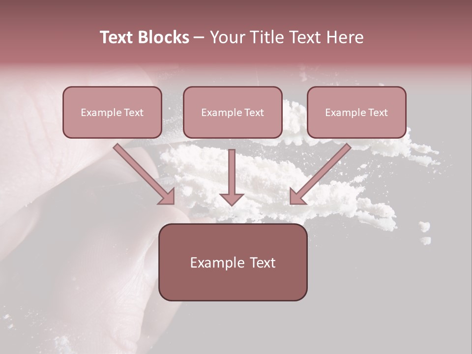 Razor Abuse Drug PowerPoint Template