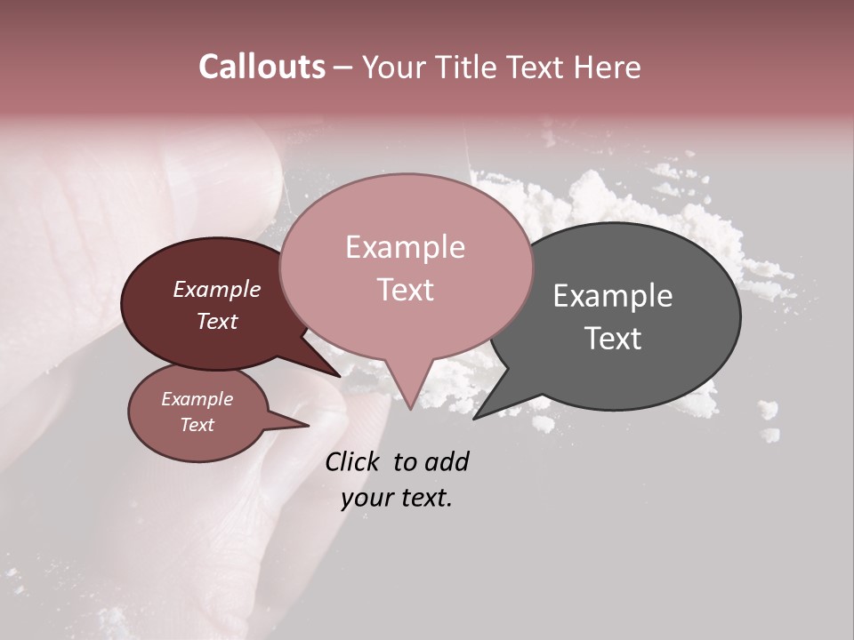Razor Abuse Drug PowerPoint Template