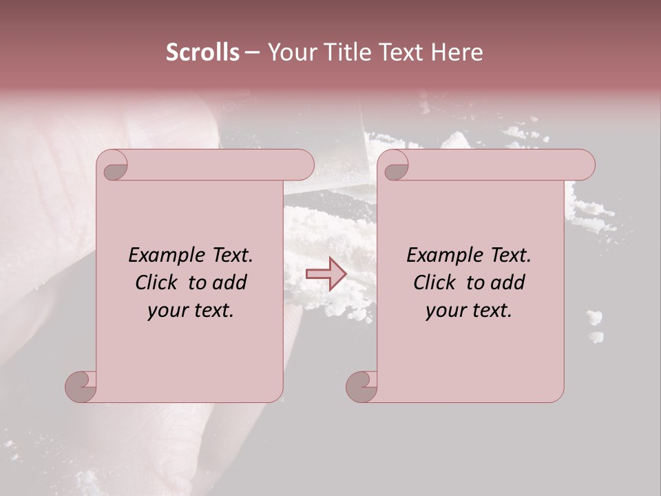 Razor Abuse Drug PowerPoint Template