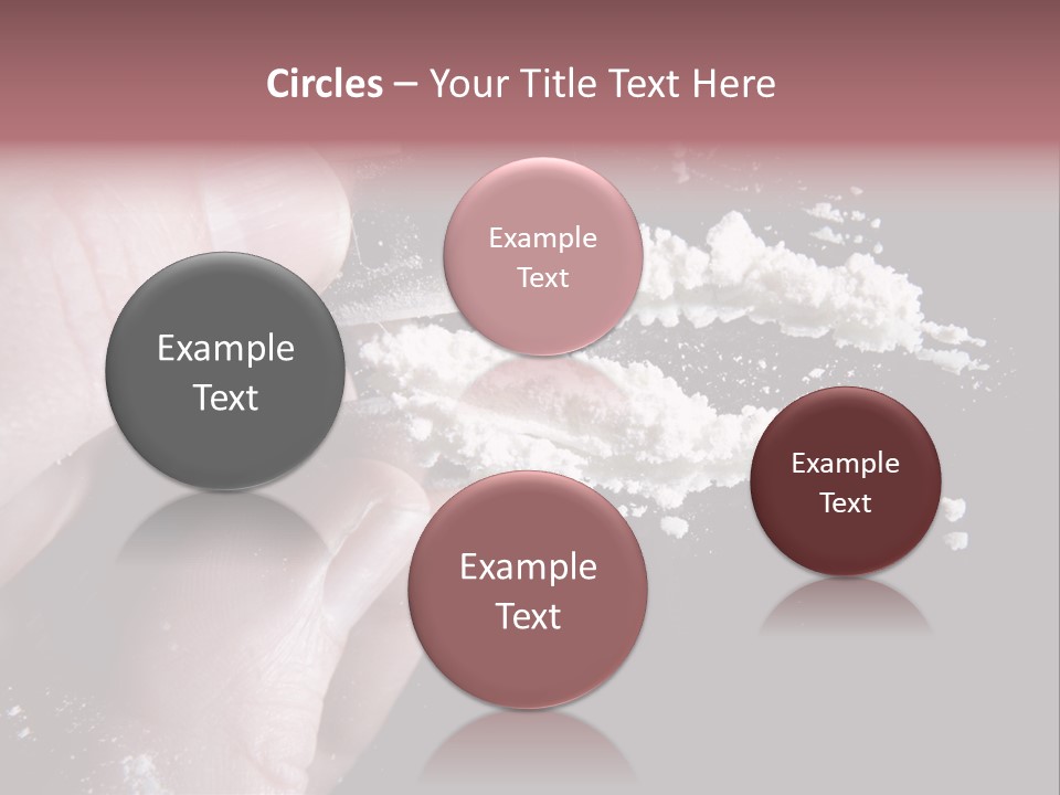 Razor Abuse Drug PowerPoint Template