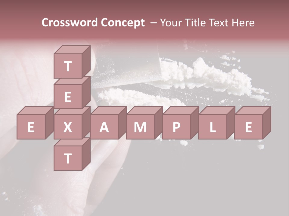 Razor Abuse Drug PowerPoint Template