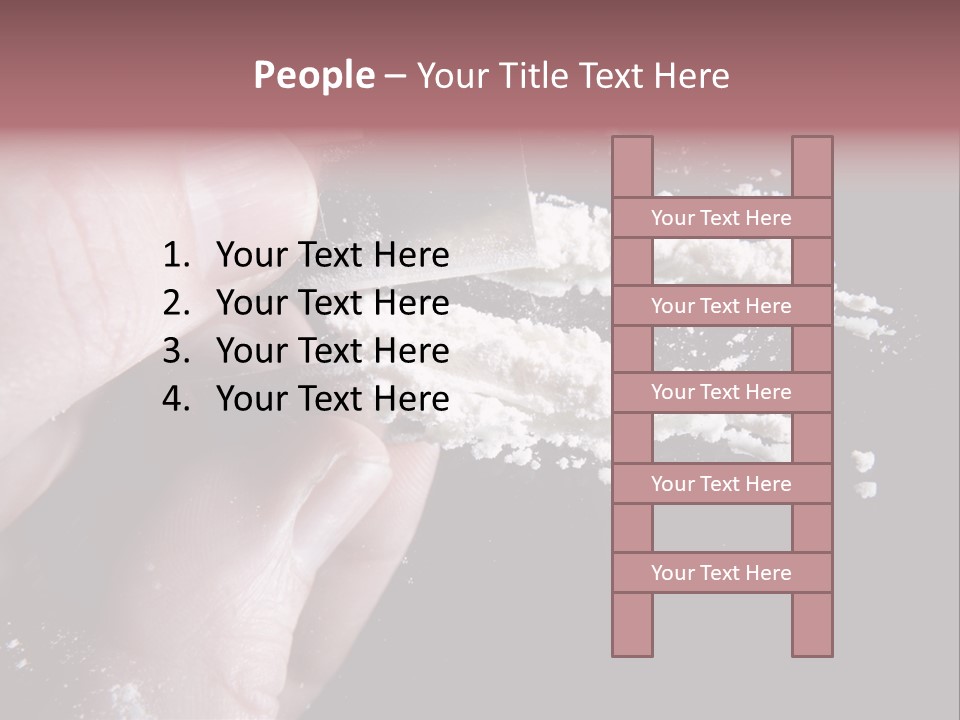 Razor Abuse Drug PowerPoint Template