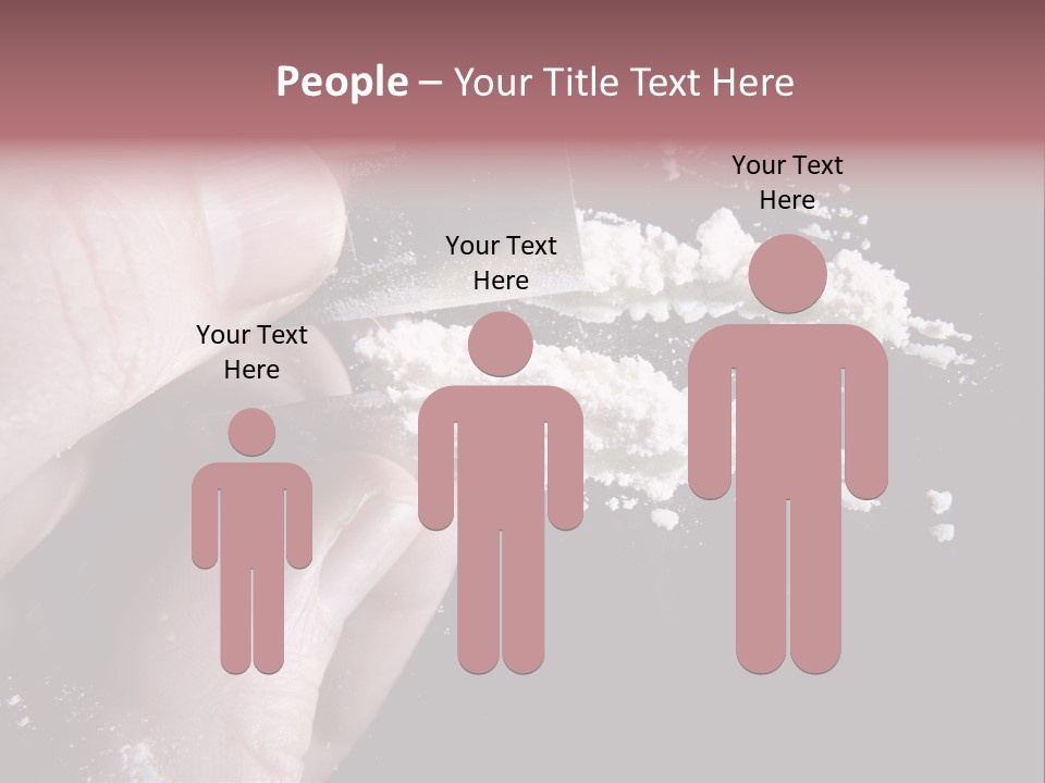 Razor Abuse Drug PowerPoint Template