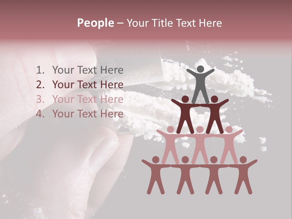 Razor Abuse Drug PowerPoint Template