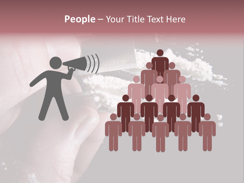 Razor Abuse Drug PowerPoint Template