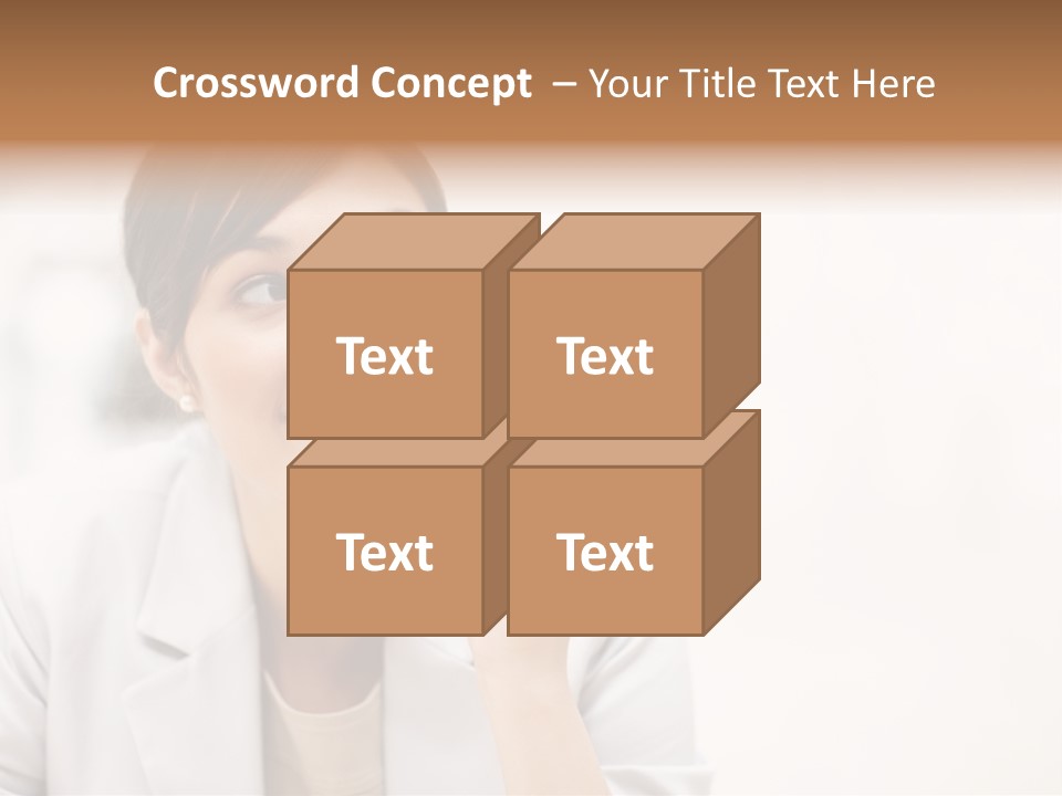 Communication Human Character PowerPoint Template