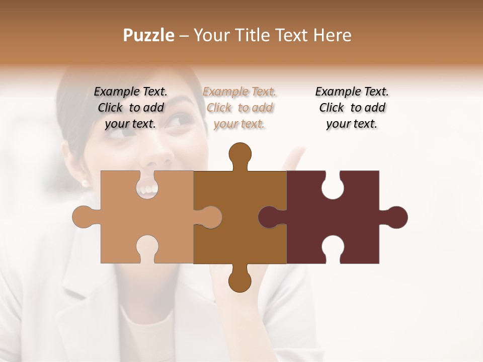 Communication Human Character PowerPoint Template