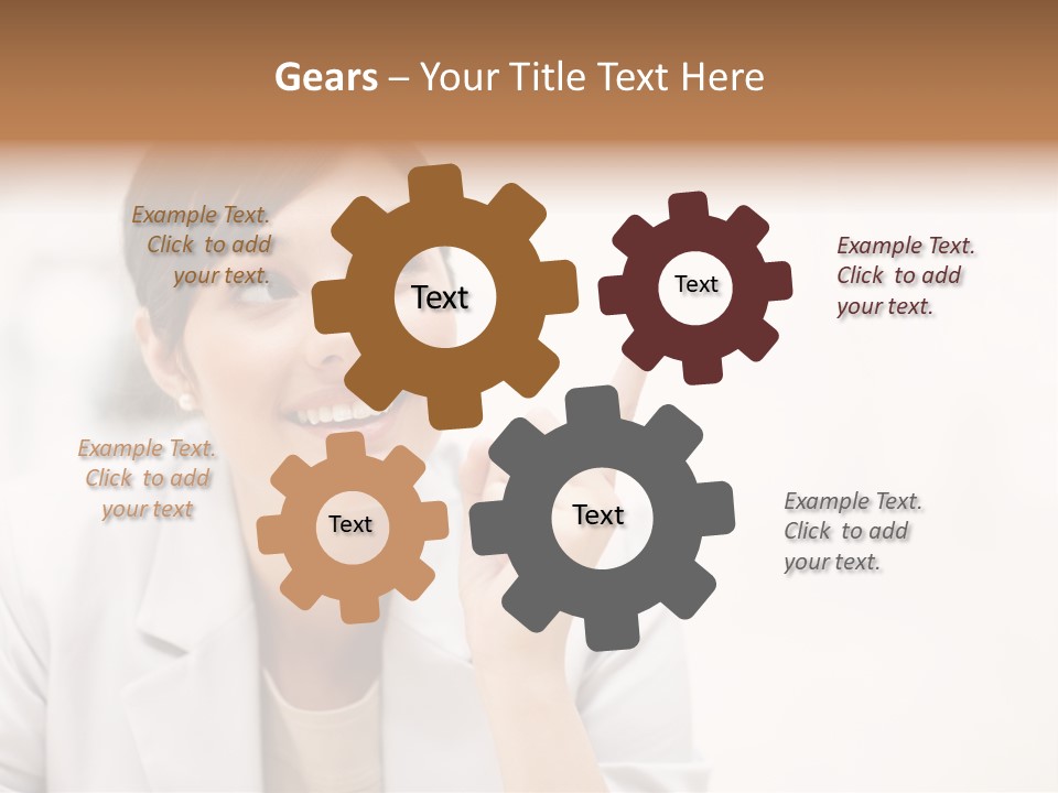 Communication Human Character PowerPoint Template