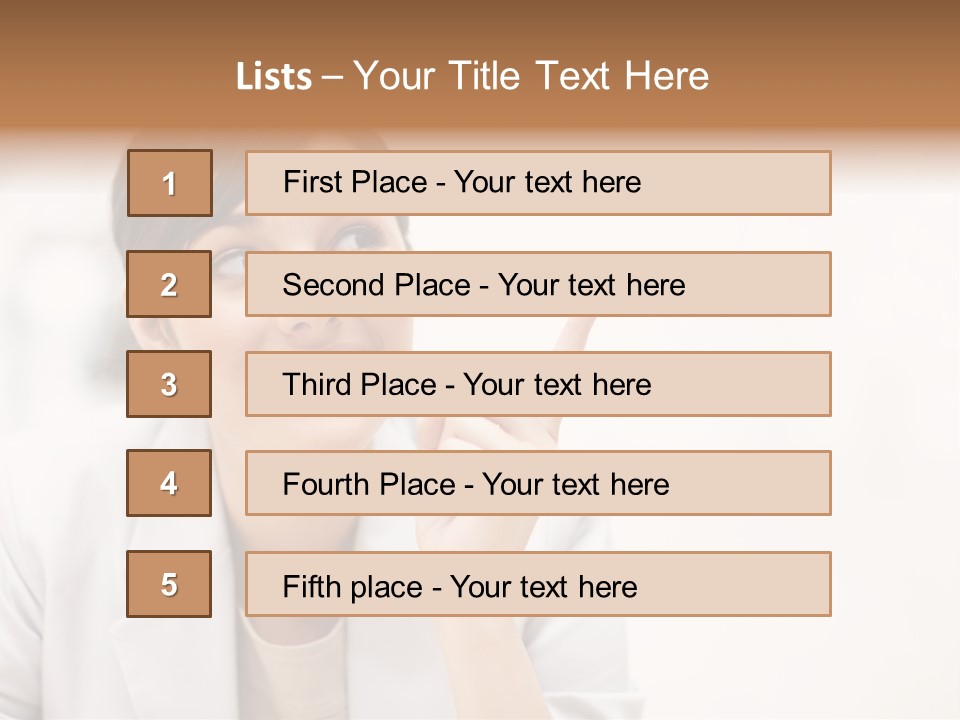 Communication Human Character PowerPoint Template