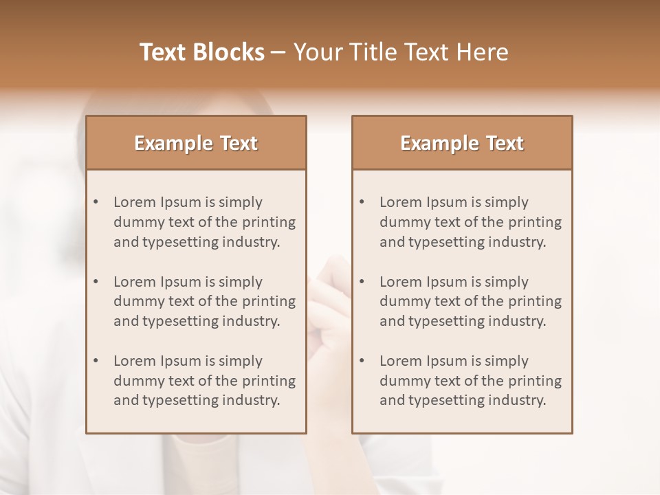Communication Human Character PowerPoint Template