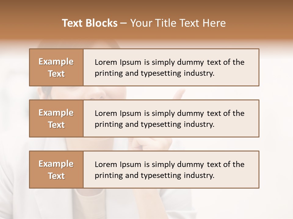 Communication Human Character PowerPoint Template