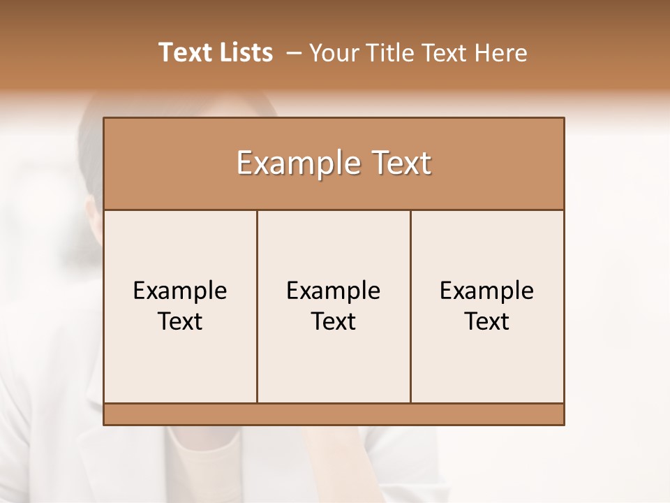 Communication Human Character PowerPoint Template