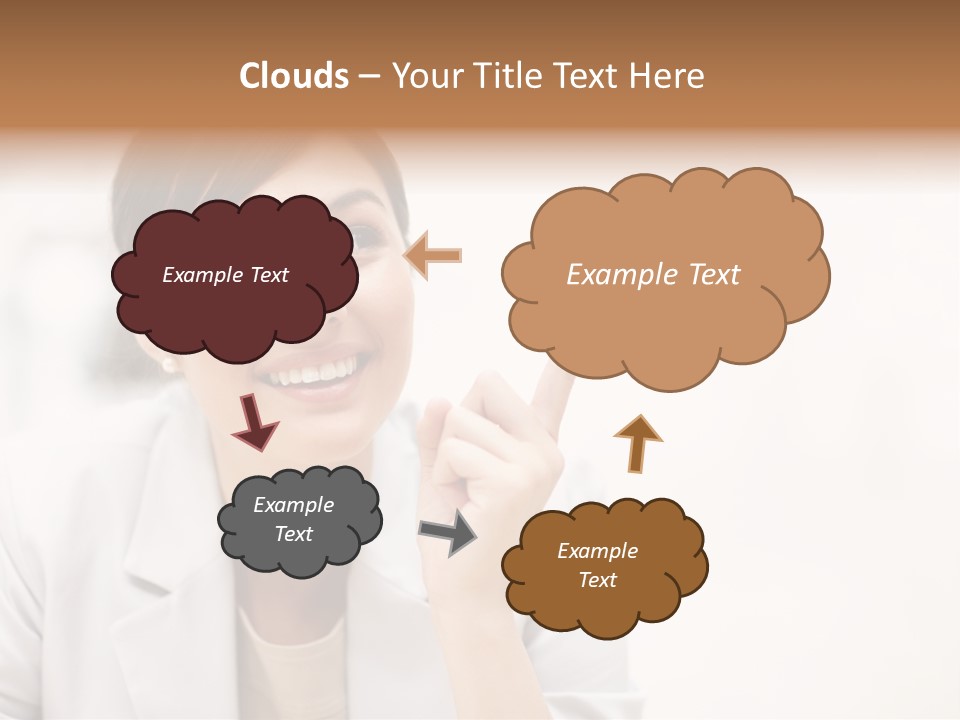 Communication Human Character PowerPoint Template