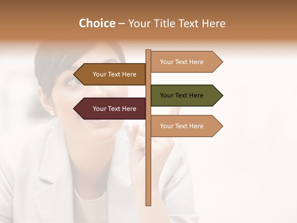 Communication Human Character PowerPoint Template