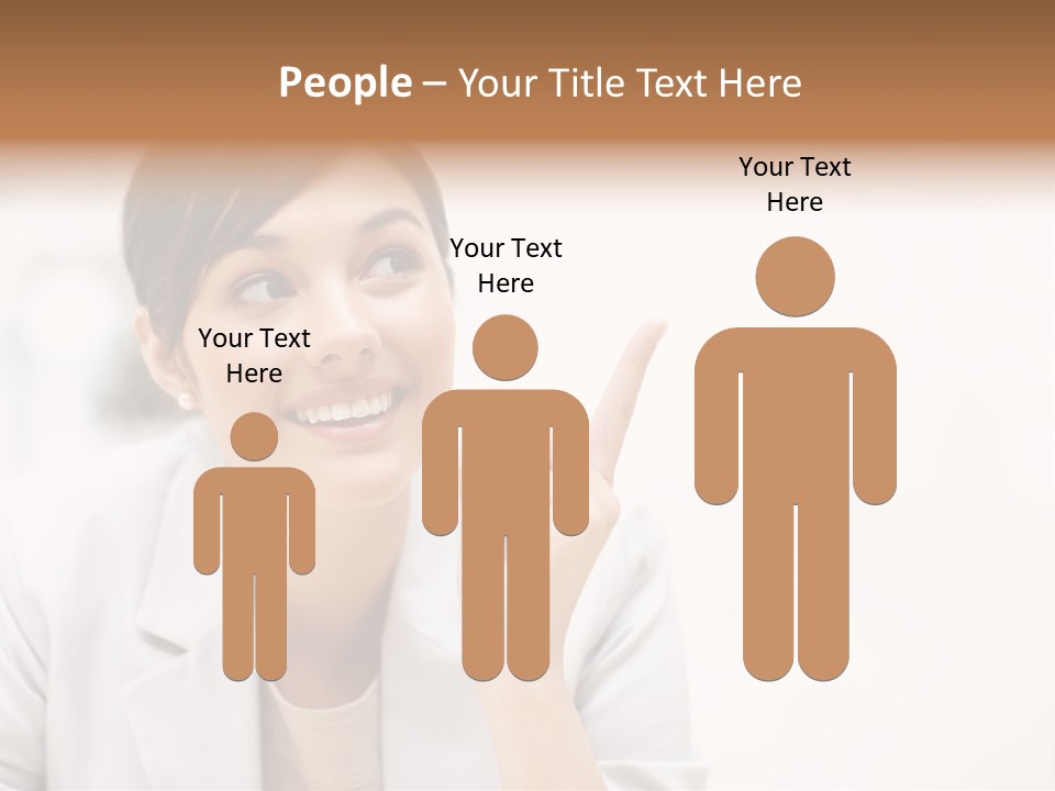 Communication Human Character PowerPoint Template