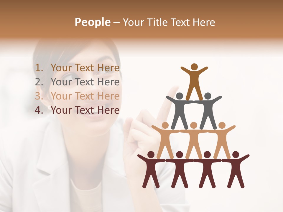 Communication Human Character PowerPoint Template