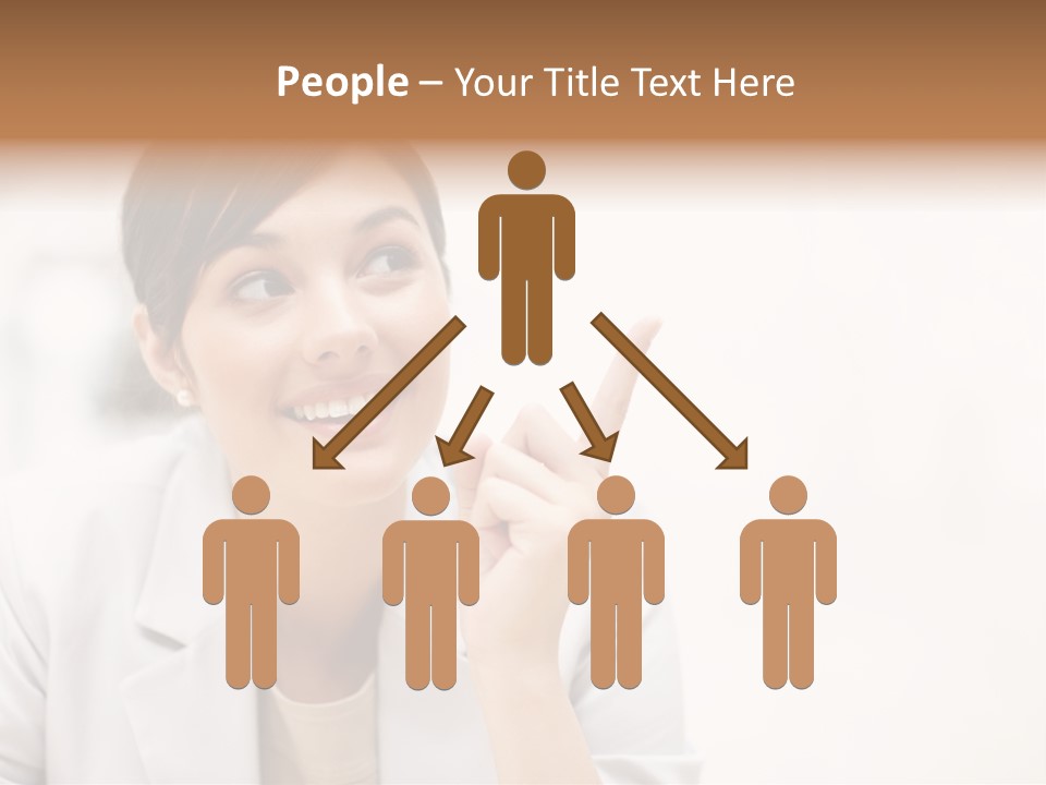 Communication Human Character PowerPoint Template