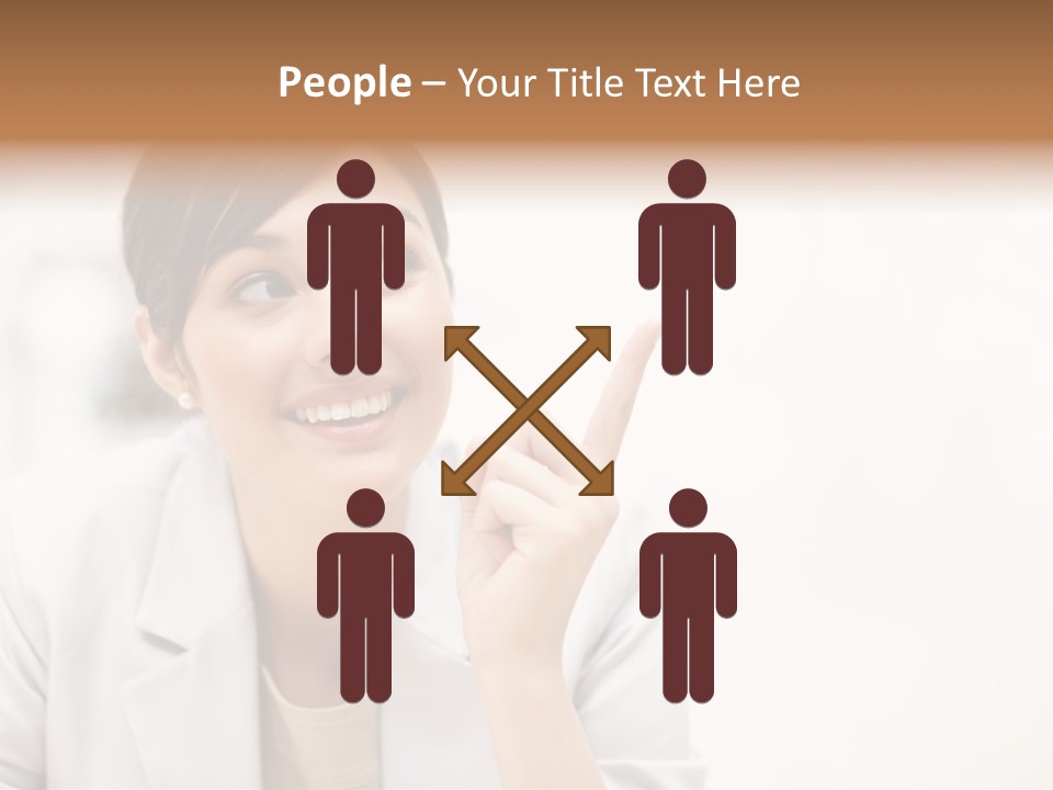 Communication Human Character PowerPoint Template