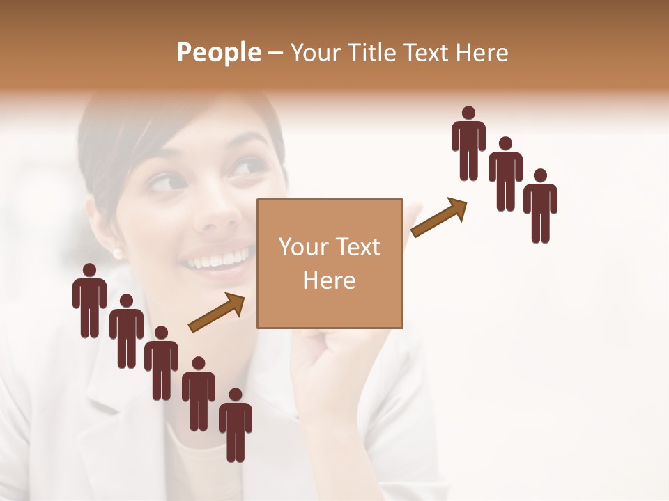 Communication Human Character PowerPoint Template