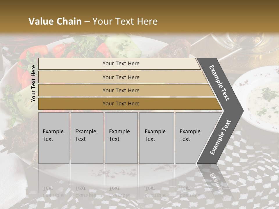 Mediterranean Food Grilled PowerPoint Template