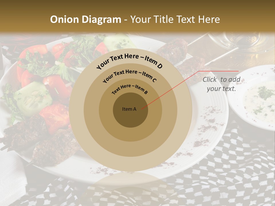 Mediterranean Food Grilled PowerPoint Template