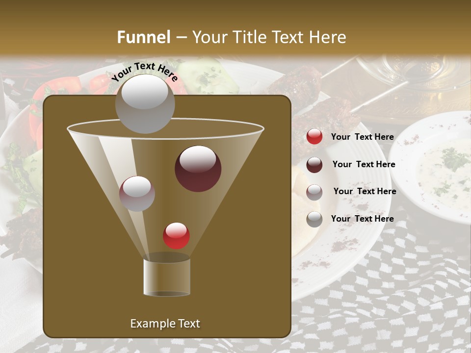 Mediterranean Food Grilled PowerPoint Template