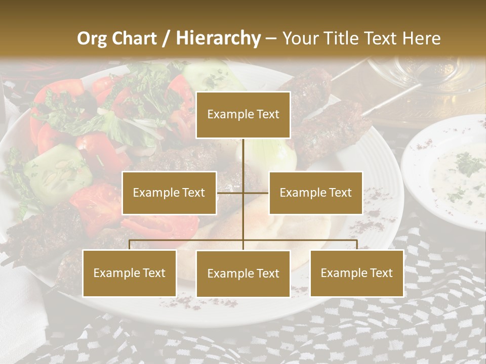 Mediterranean Food Grilled PowerPoint Template