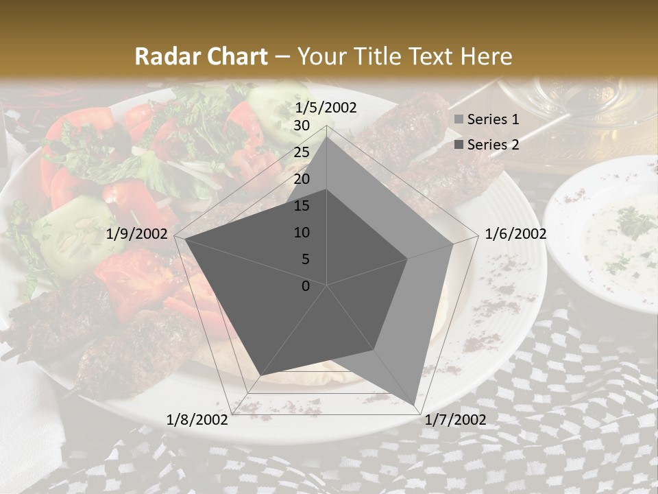 Mediterranean Food Grilled PowerPoint Template
