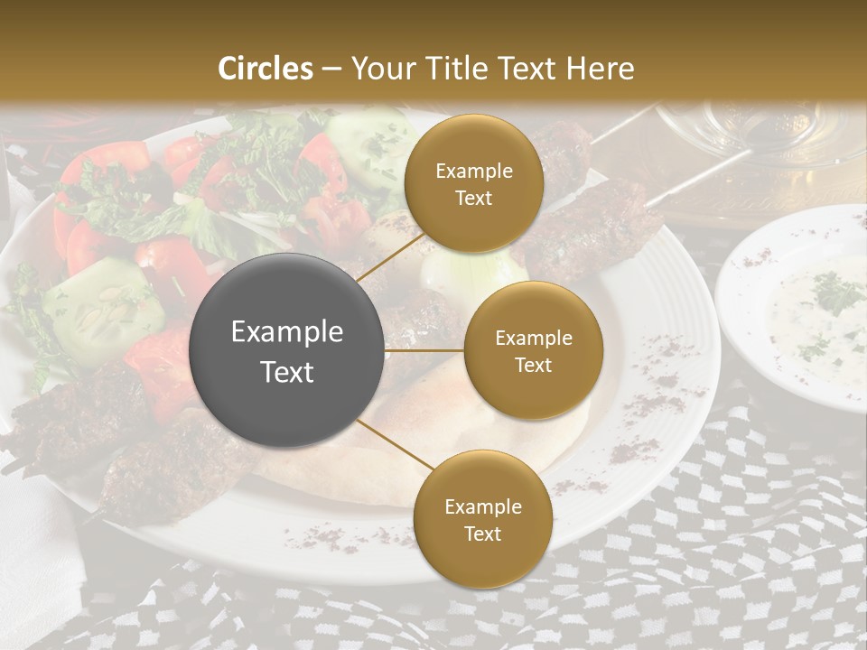 Mediterranean Food Grilled PowerPoint Template