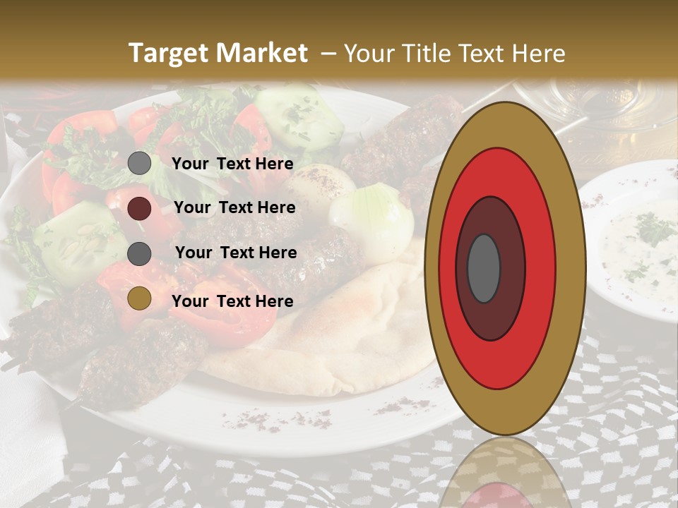 Mediterranean Food Grilled PowerPoint Template