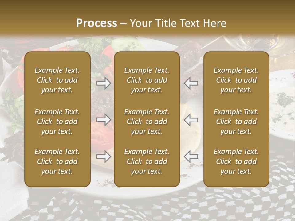 Mediterranean Food Grilled PowerPoint Template