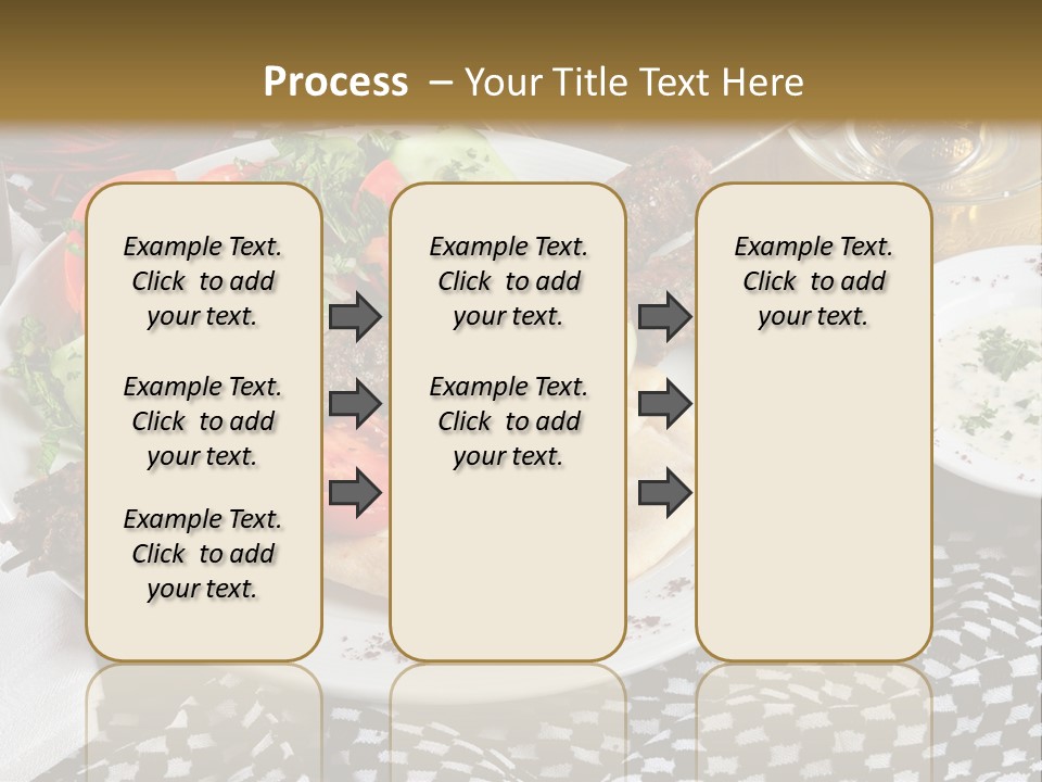 Mediterranean Food Grilled PowerPoint Template
