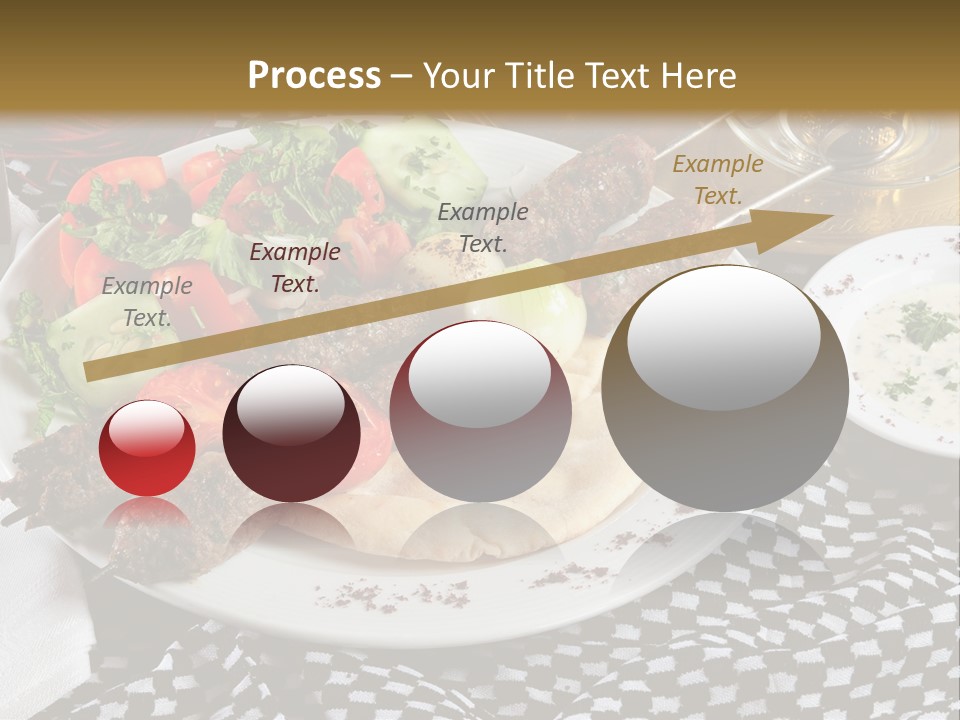 Mediterranean Food Grilled PowerPoint Template