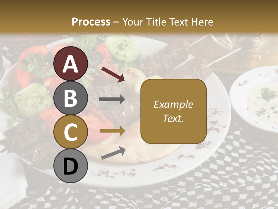 Mediterranean Food Grilled PowerPoint Template