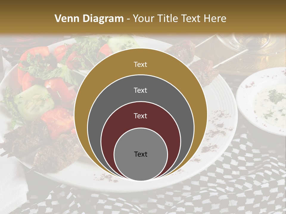 Mediterranean Food Grilled PowerPoint Template