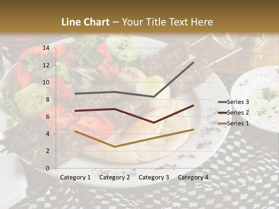 Mediterranean Food Grilled PowerPoint Template