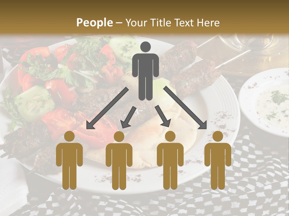 Mediterranean Food Grilled PowerPoint Template