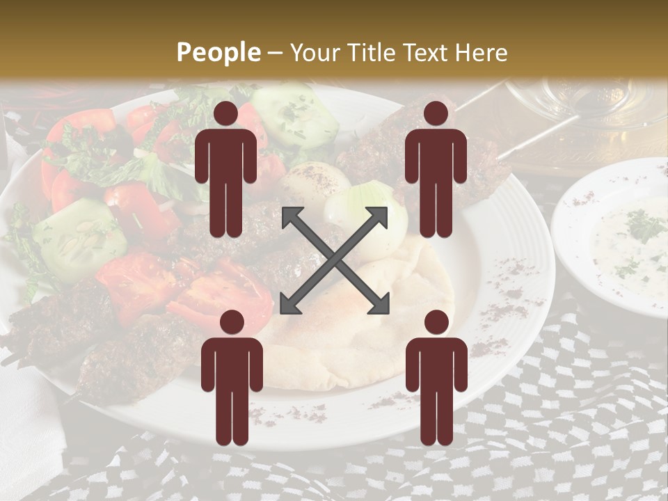 Mediterranean Food Grilled PowerPoint Template