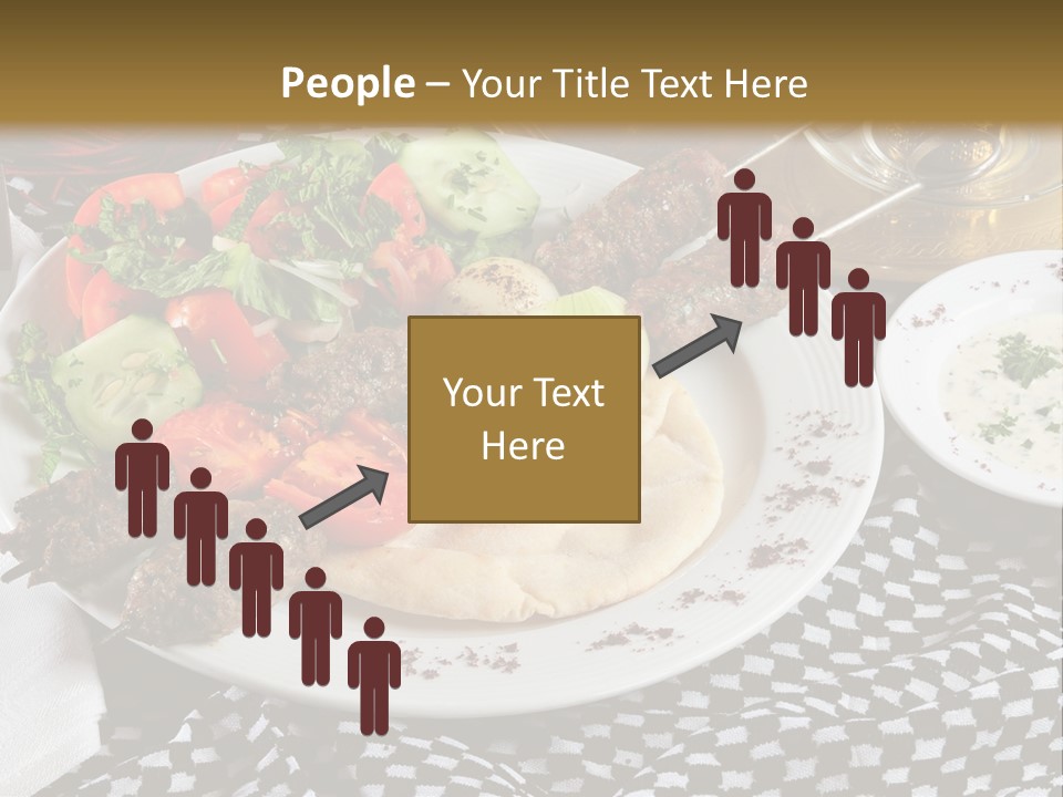 Mediterranean Food Grilled PowerPoint Template