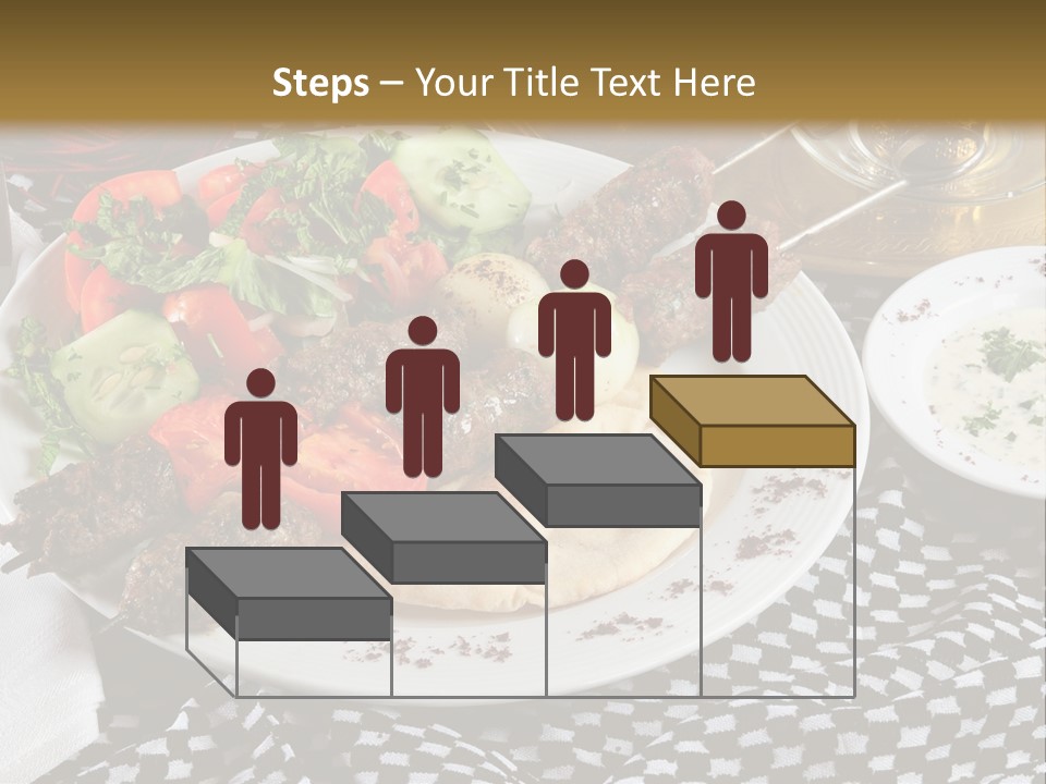 Mediterranean Food Grilled PowerPoint Template