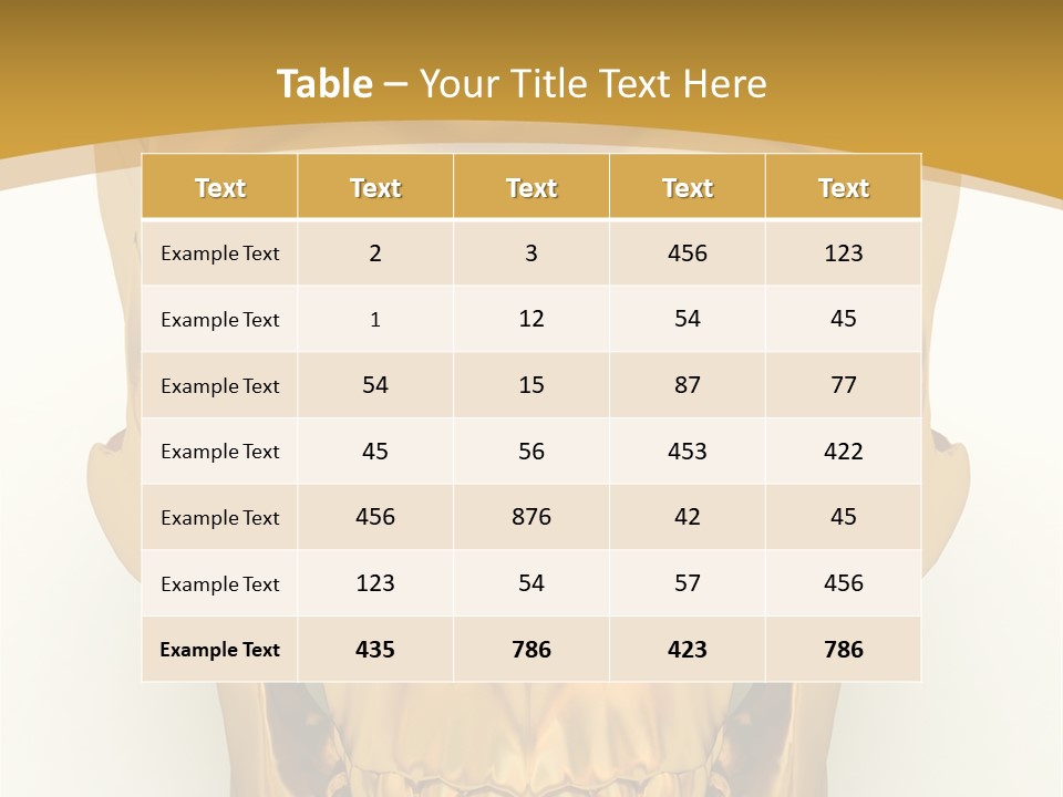 Anatomy Old Shine PowerPoint Template