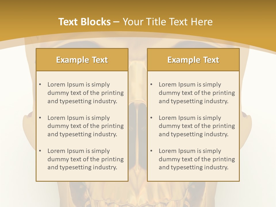 Anatomy Old Shine PowerPoint Template
