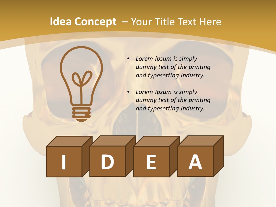 Anatomy Old Shine PowerPoint Template