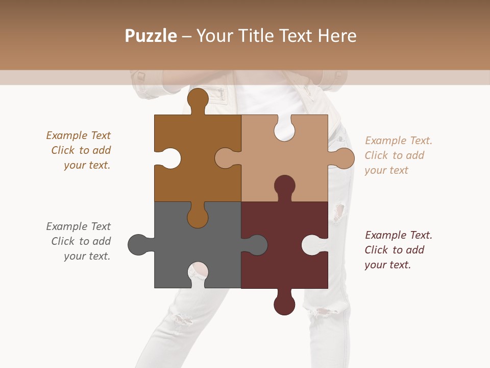 Body Standing Shirt PowerPoint Template