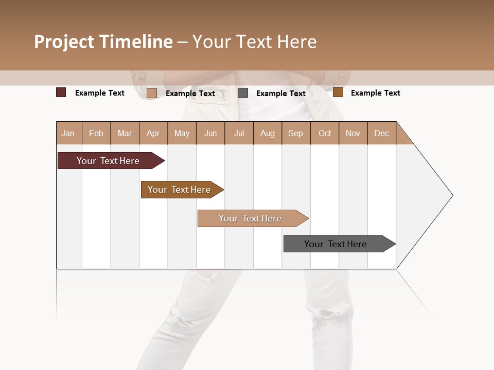 Body Standing Shirt PowerPoint Template