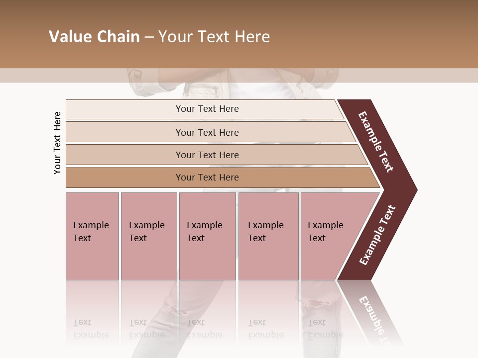 Body Standing Shirt PowerPoint Template